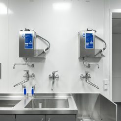 White Hygienic Wall Cladding